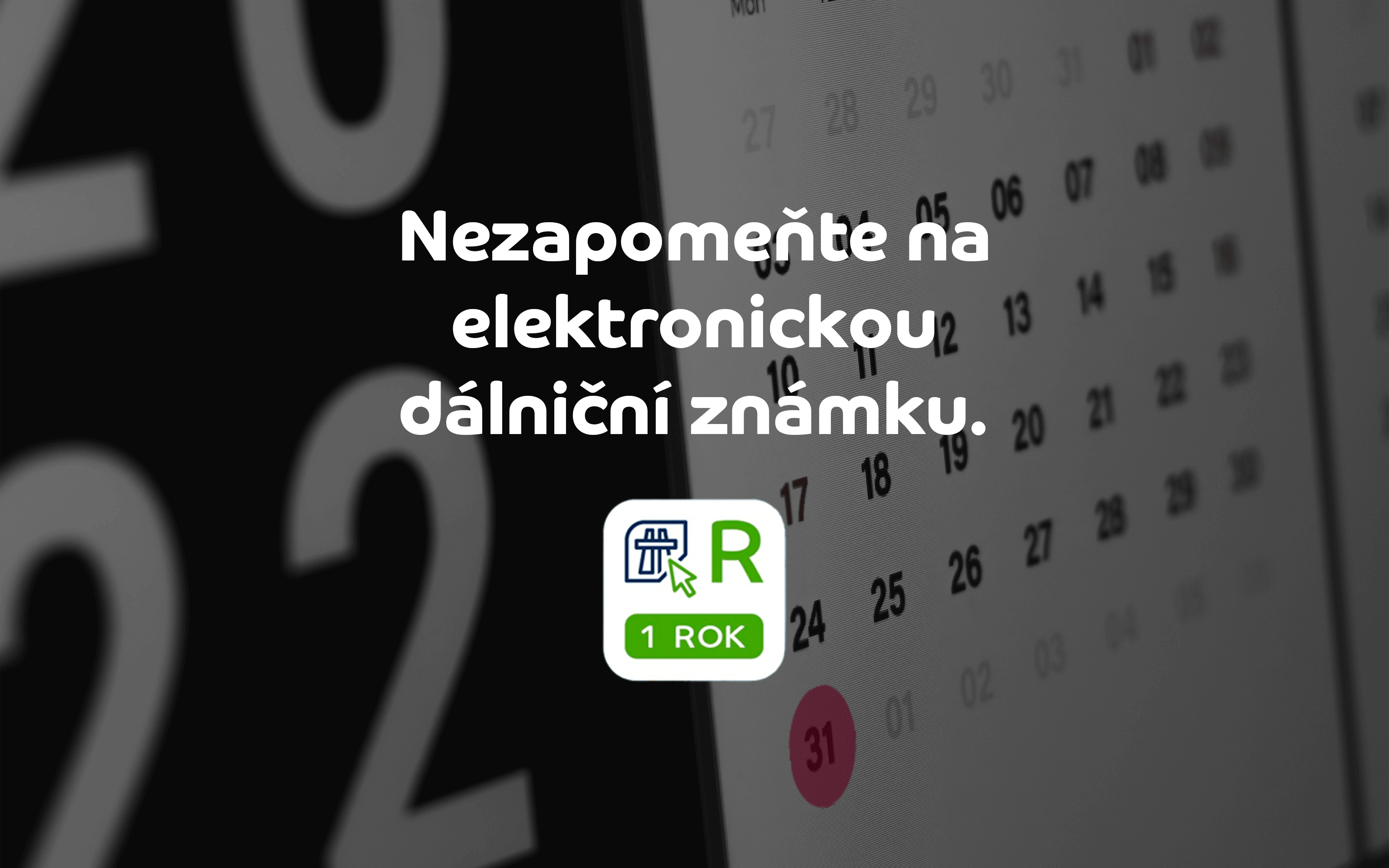 Zkontrolujte si dálniční známku. Za jízdu bez ní hrozí pokuty